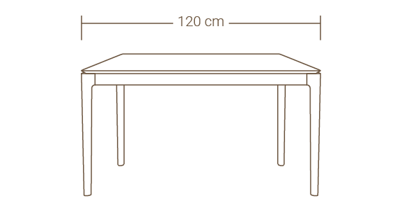 120cm compact footprint, every day